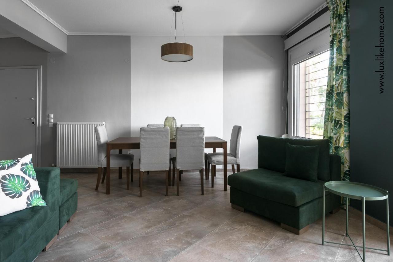 #Luxlikehome - Mediterranee Beachfront Summer House Kalyves Polygyrou Kültér fotó
