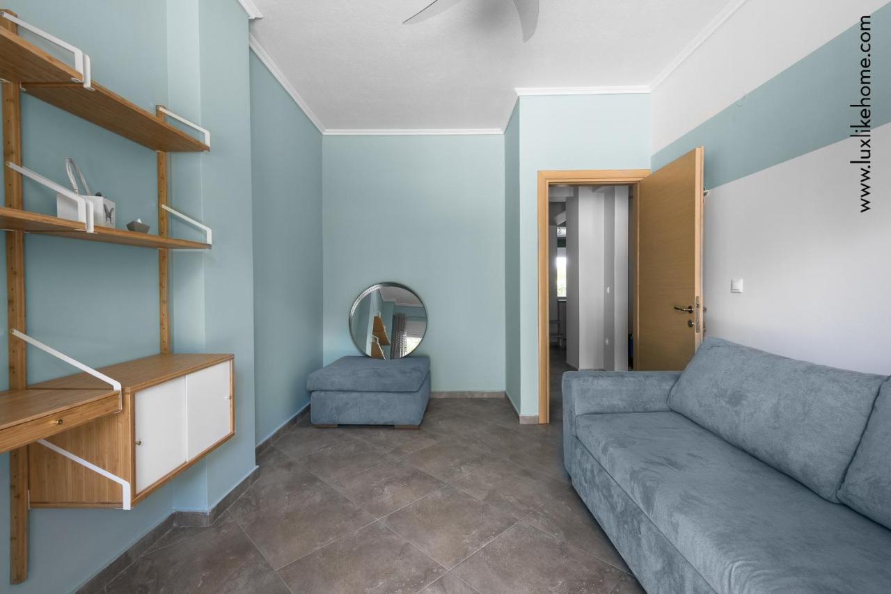 #Luxlikehome - Mediterranee Beachfront Summer House Kalyves Polygyrou Kültér fotó
